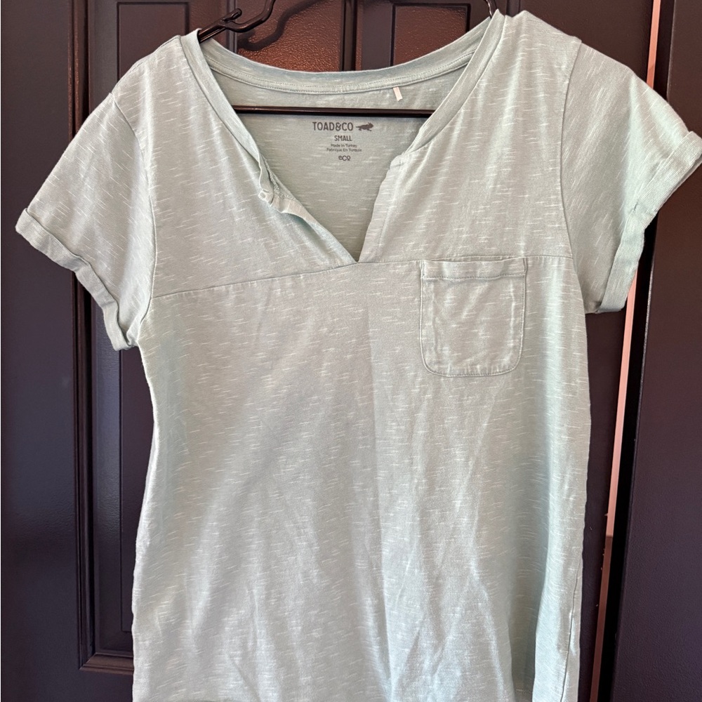 Toad&Co Women's Mint Green Short Sleeve Tee